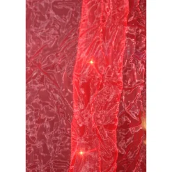 The Christmas Shop Organza Curtain With Lights| Electric Operated Lights