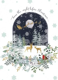 The Christmas Shop Pack Of 8 Christmas Cards| Packs Of Cards