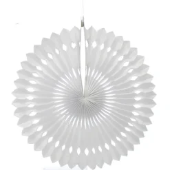 The Christmas Shop Pack Of 3 Paper Fans| Novelties|Paper Decorations