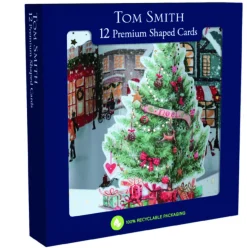 The Christmas Shop Pack Of 3-D Cards| Packs Of Cards