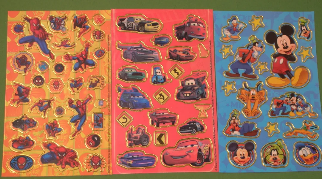 The Christmas Shop Pack Of Disney Stickers| Stickers|Novelties