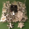 The Christmas Shop Pack Of Silver/White Bows| Bows