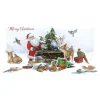 The Christmas Shop Panoramic Pop-up Card| Single Cards