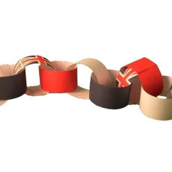 The Christmas Shop Paper Chain| Paper Decorations