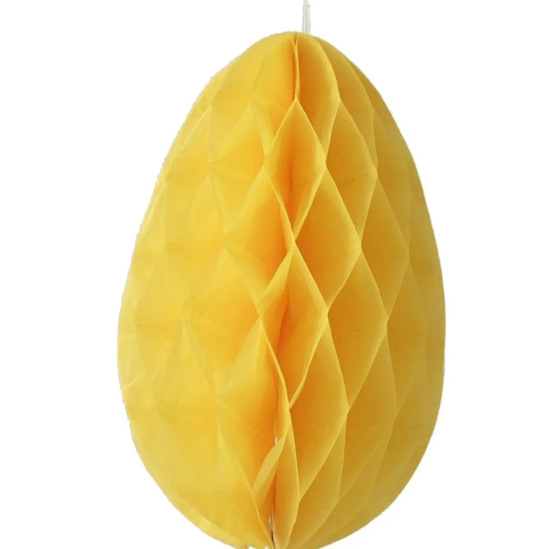 The Christmas Shop Paper Honeycomb Hanging Egg| Easter Etc.