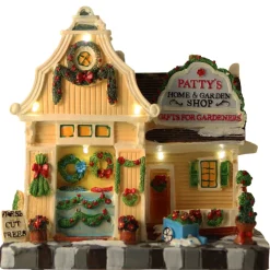 The Christmas Shop Patty's Garden Shop| Lighted Houses