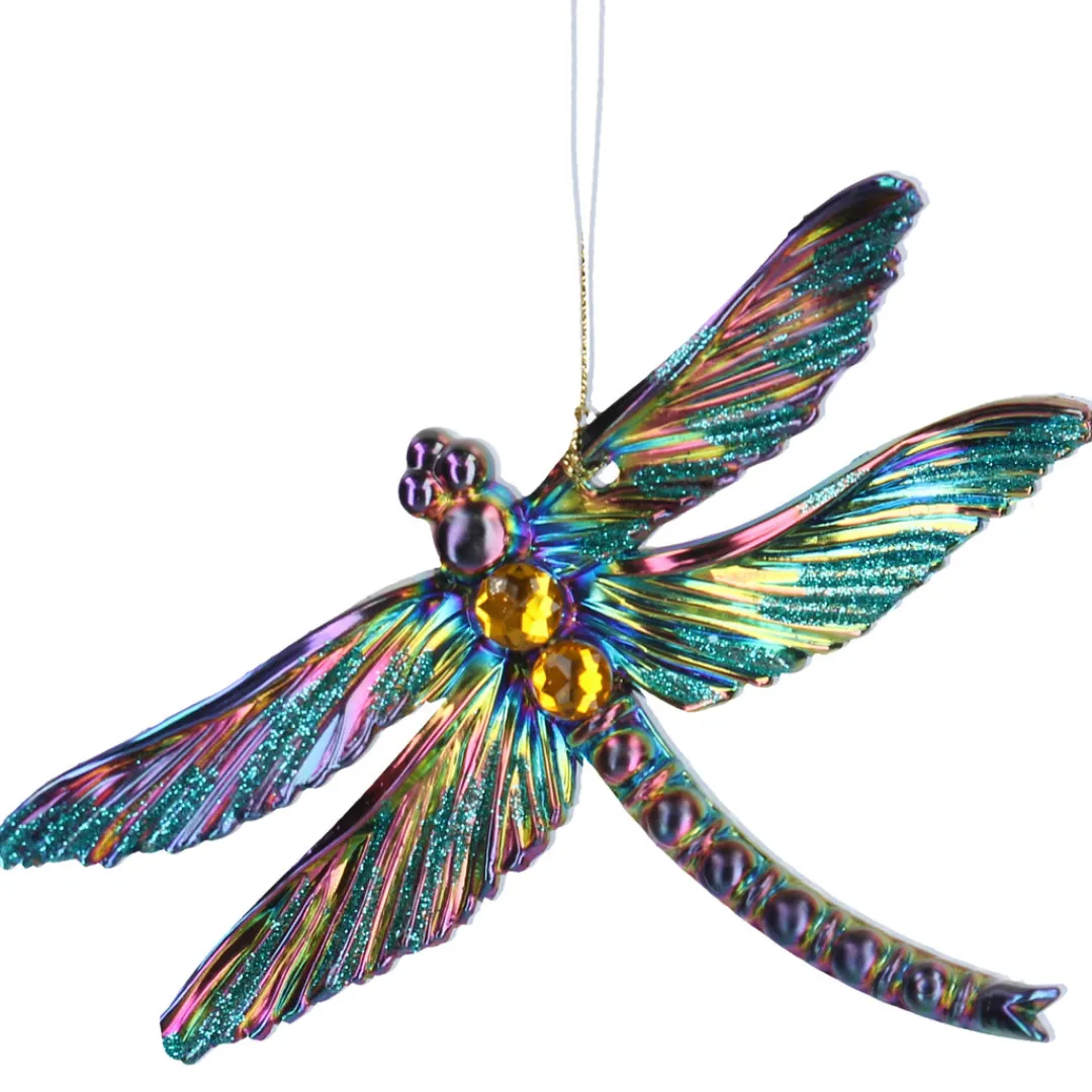 The Christmas Shop Petrol Blue Acrylic Dragonfly| Other Colours