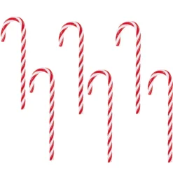 The Christmas Shop Plastic Candy Canes| Other Colours|Red Theme
