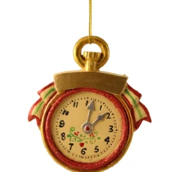 The Christmas Shop Pocket Watch| Characters|Red Theme
