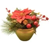 The Christmas Shop Poinsettia Arrangement| Picks & Berries