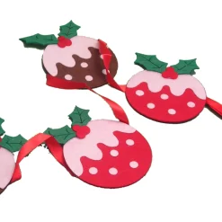 The Christmas Shop Pudding Garland| Banners & Signs|Other Colours