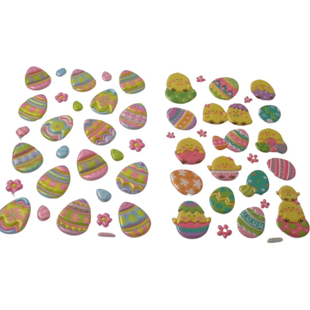 The Christmas Shop Puffy' Easter Stickers| Easter Etc.|Stickers