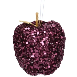 The Christmas Shop Purple Sparkle Apple| Other Colours