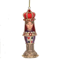 The Christmas Shop Queen Chess Piece| London|Red Theme