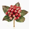 The Christmas Shop Red Berry Bunch| Red Theme|Picks & Berries