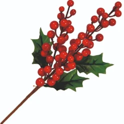 The Christmas Shop Red Berry Pick| Picks & Berries|Red Theme