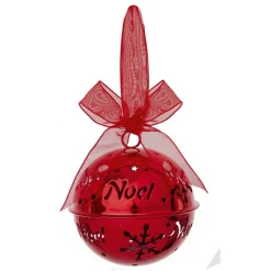 The Christmas Shop Red Metal Ball| Red Theme