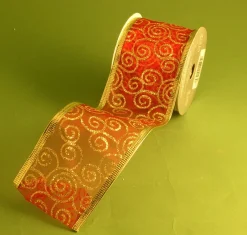 The Christmas Shop Red Ribbon| Ribbon