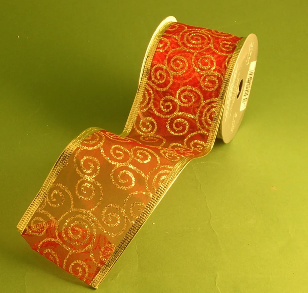 The Christmas Shop Red Ribbon| Ribbon