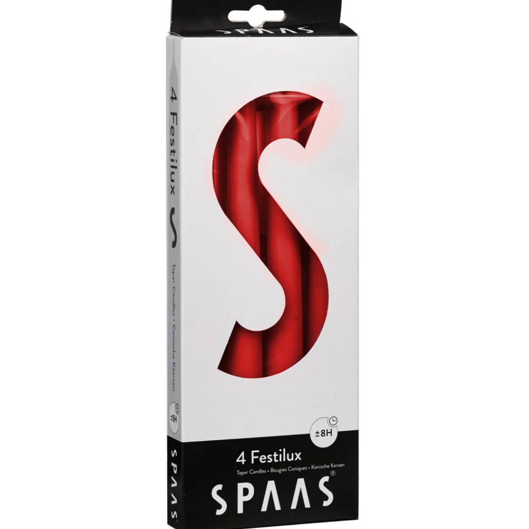 The Christmas Shop Red Taper Candles| Candles