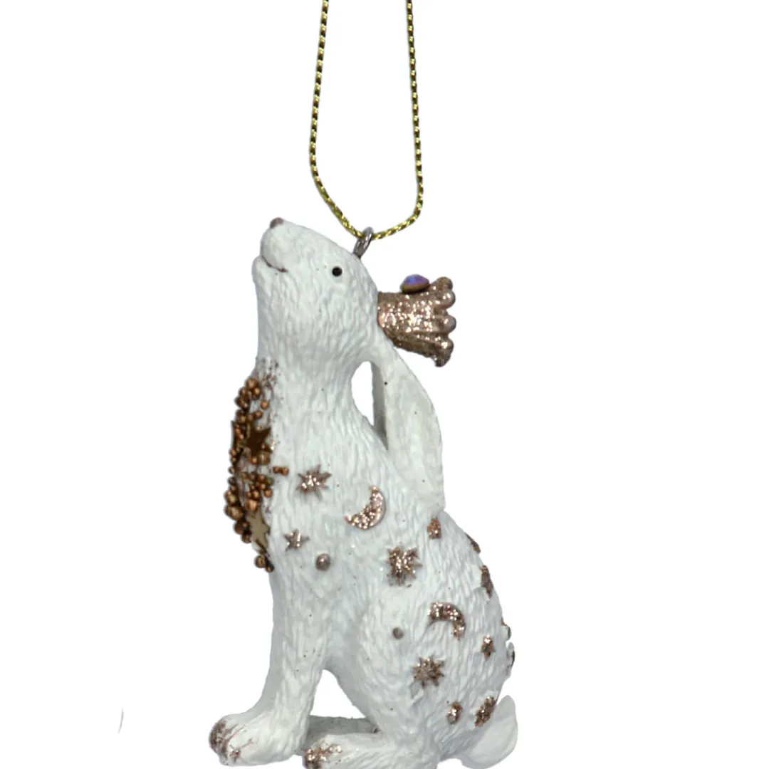 The Christmas Shop Resin Hare| Characters
