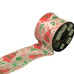 The Christmas Shop Ribbon With Tree Motif| Ribbon