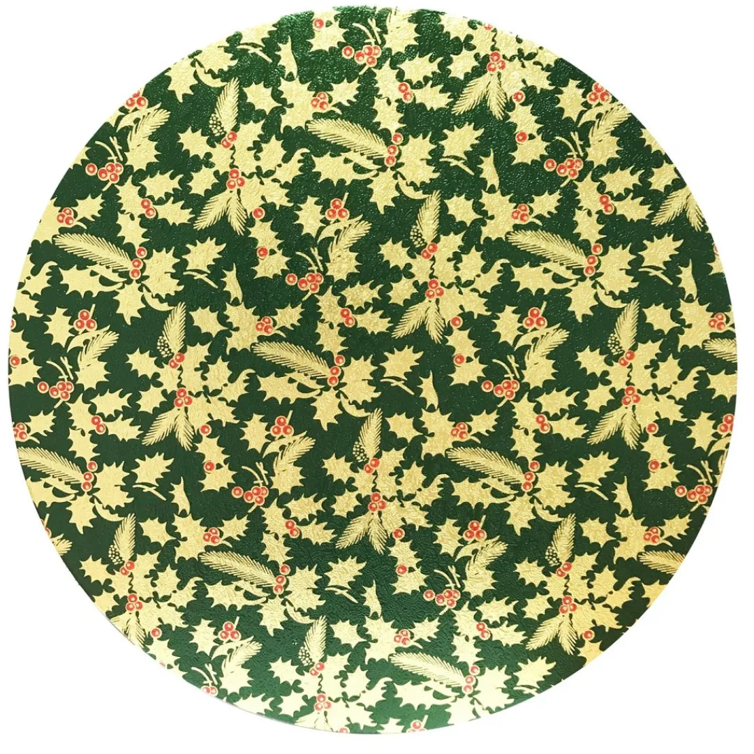 The Christmas Shop Round Cake Board| Cake Decoration