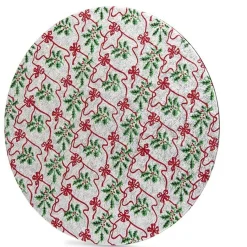 The Christmas Shop Round Cake Board| Cake Decoration
