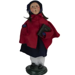 The Christmas Shop Salvation Army Girl With Bible| Byers Choice Carolers