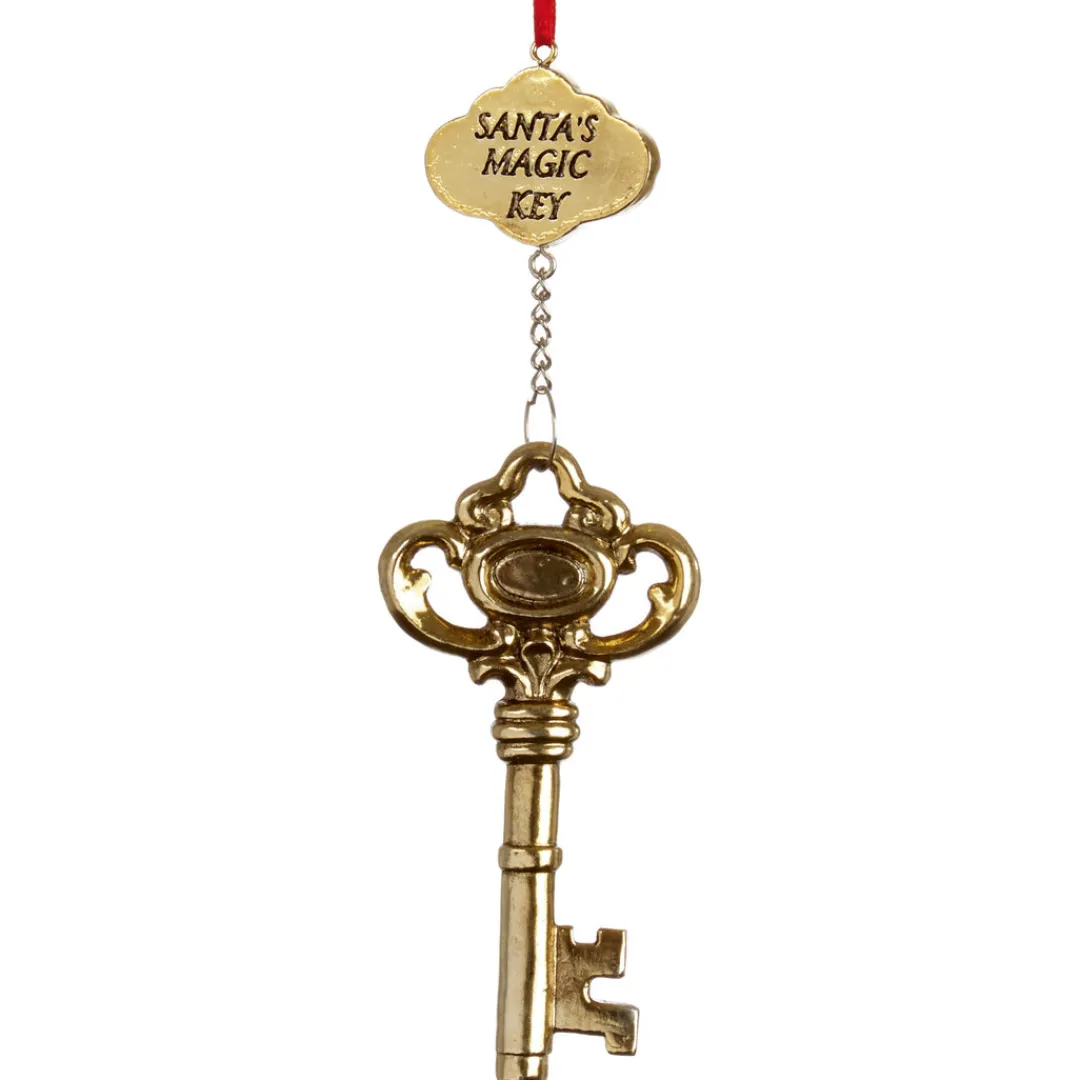 The Christmas Shop Santa's Magic Key| Novelties|Gold Theme