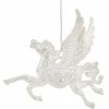 The Christmas Shop Silver Pegasus - Head Up| Silver & White Theme
