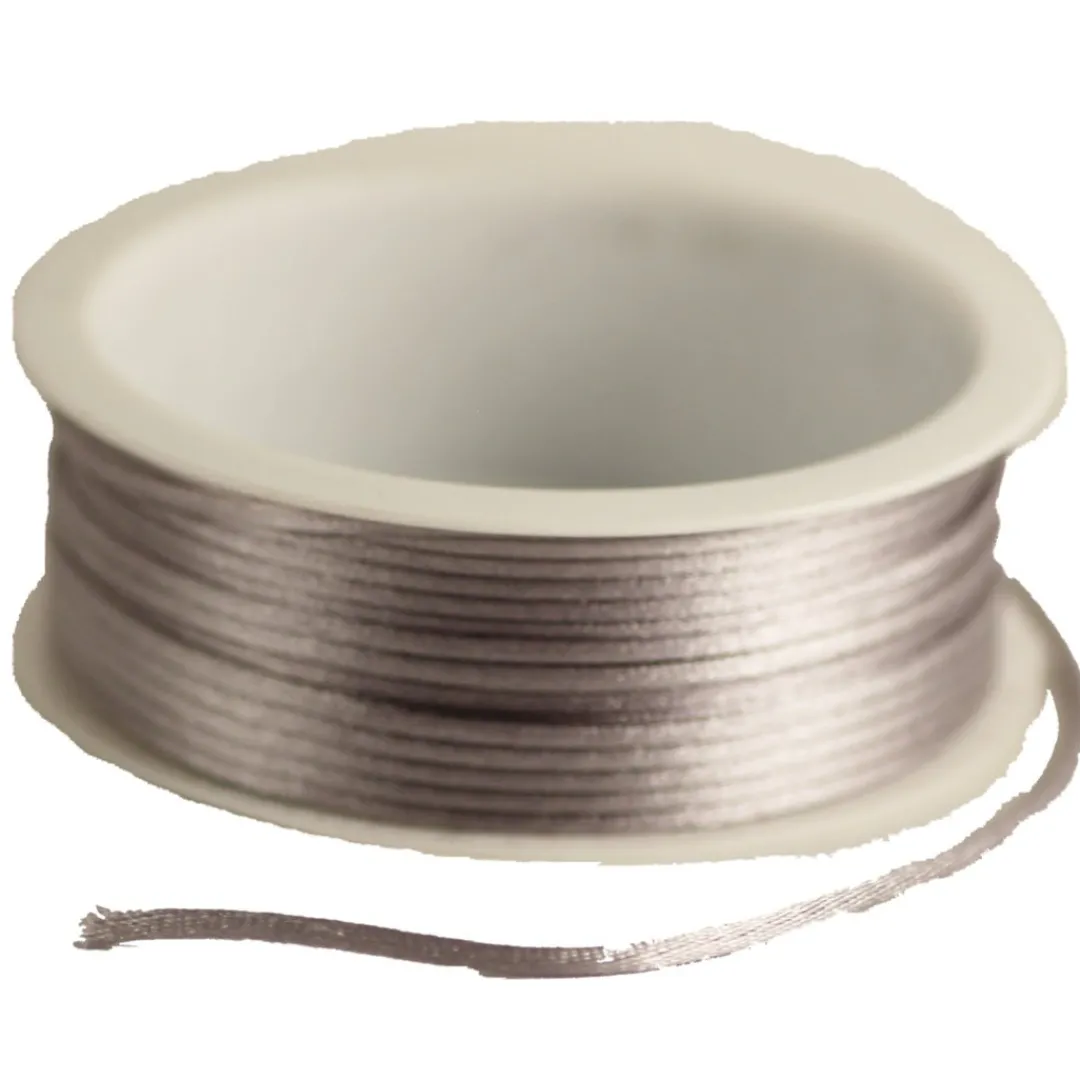 The Christmas Shop Silver Ribbon Cord| Ribbon