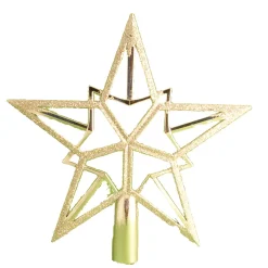 The Christmas Shop Silver Treetop Star| Treetop Stars