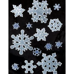 The Christmas Shop Snowflake Window Clings| Stickers|Novelties