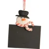 The Christmas Shop Snowman Chalkboard| Tableware|Characters