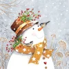The Christmas Shop Snowman Paper Napkins| Tableware