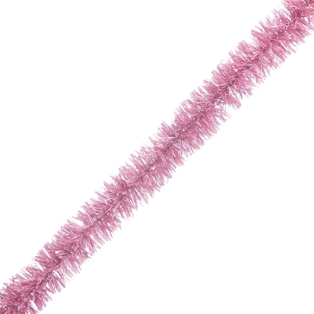 The Christmas Shop Soft Pink Tinsel| Baby'S First Christmas|Tinsel