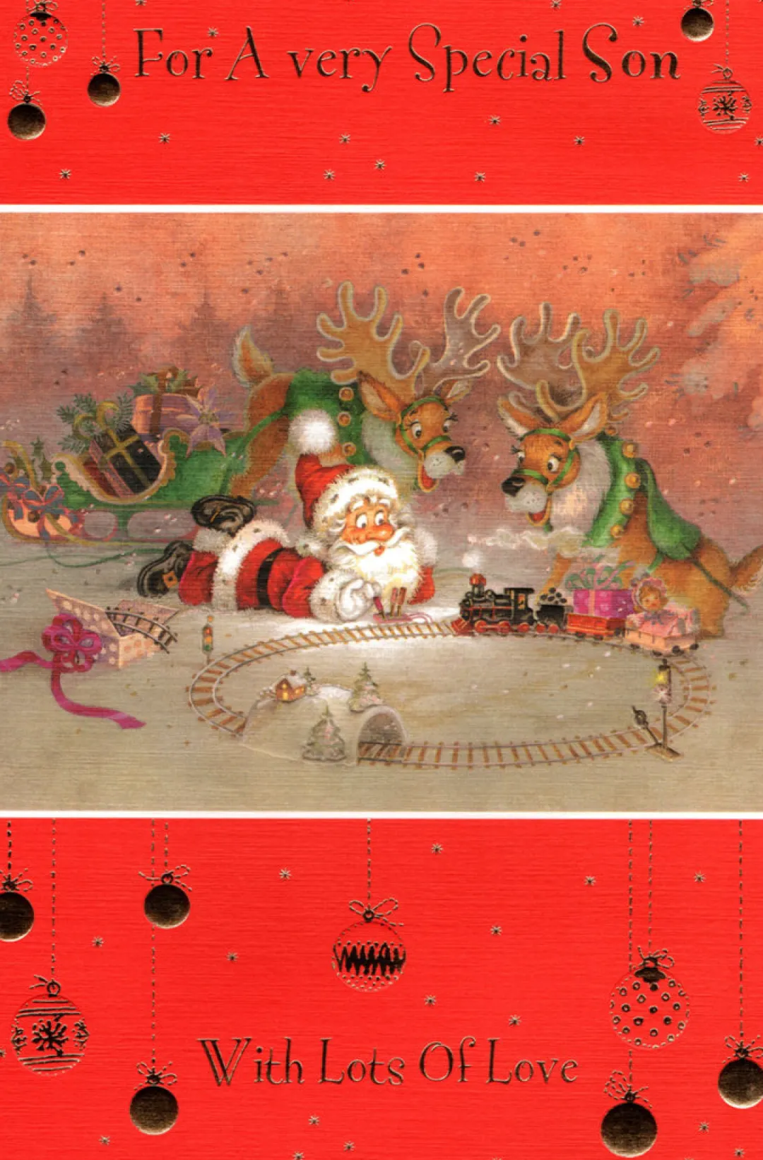 The Christmas Shop Son Christmas Card| Cards For Relatives