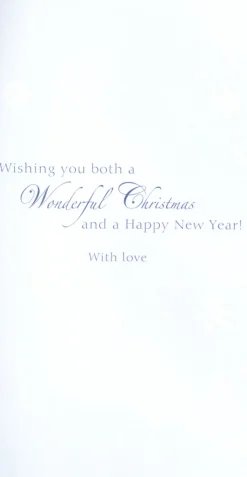 The Christmas Shop Special Couple Christmas Card| Cards For Relatives