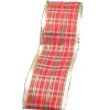 The Christmas Shop Tartan Ribbon| Ribbon|Red Theme