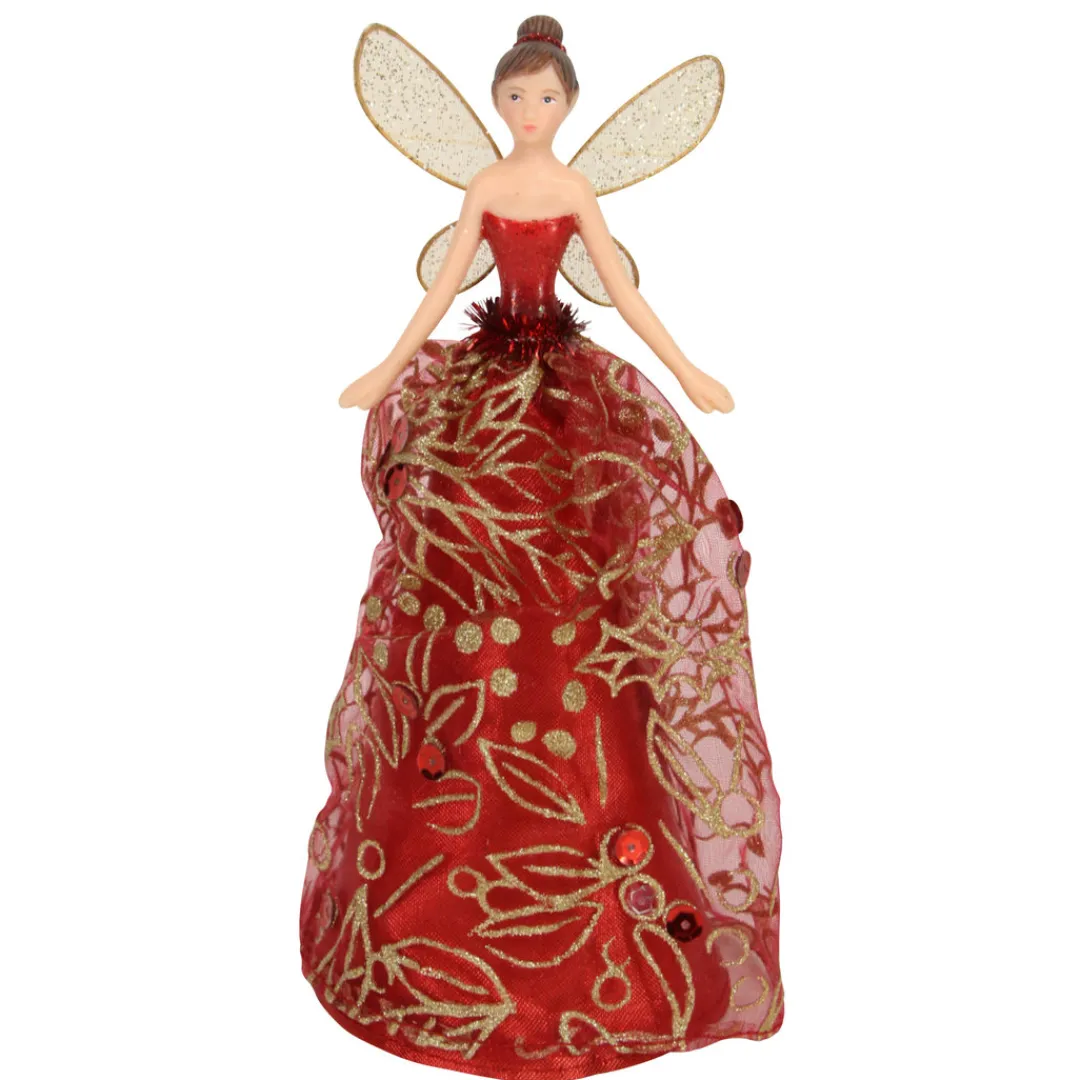 The Christmas Shop Treetop Fairy| Treetop Angels|Red Theme