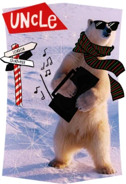 The Christmas Shop Uncle Christmas Card| Cards For Relatives