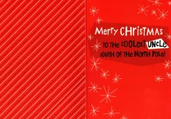 The Christmas Shop Uncle Christmas Card| Cards For Relatives