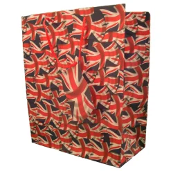 The Christmas Shop Union Jack Gift Bag| Bags|London