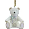 The Christmas Shop Victorian Teddy - White| Silver & White Theme