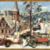 The Christmas Shop Vintage Cars Advent Calendar| Advent Calendars - Card, Fabric And Wood