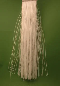 The Christmas Shop White Lametta| Foil Decorations|Silver & White Theme