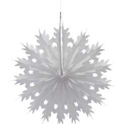 The Christmas Shop White Paper Hanging Snowflake| Novelties|Paper Decorations