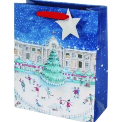 The Christmas Shop Winter Village Gift Bag| Bags