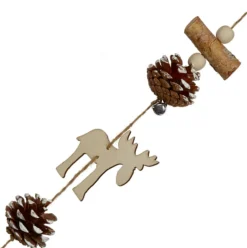 The Christmas Shop Wood Garland| Garlands|Wood